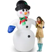 Monzana Bonhomme de neige gonflable Noël 240 cm