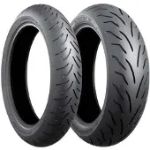 Bridgestone Pneu B01, dimensions 100/90 10, indice de charge 56J, sans chambre à air (TL)