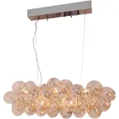 By Rydens Lampe suspendue Gross Verre ambré 80 cm