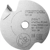 Festool DIA 47x2.5x6.35 T1 Lame De Scie Frontale
