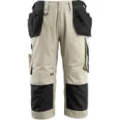 Mascot Unique 14349 Hanging Pockets 3/4 Pants Beige 64