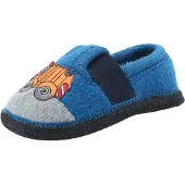Beck Pantoufle 'LKW' bleu / gris / orange / rouge