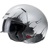 HJC I20 Scraw Mc10Sf casque jet Mat/Gris/Noir XS unisex
