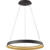Steinhauer Suspension élégante Ringlux noir Ø 60cm