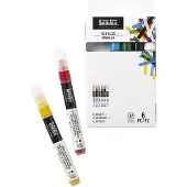 LIQUITEX Set 6 marqueurs a pointe fine