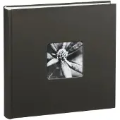 Hama 00001898 Album photos Jumbo " Fine Art" - 100 pages blanches - Format 30 x 30 cm - Noir