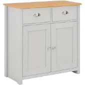 vidaXL Sideboard Gris 79 x 35 x 81 cm