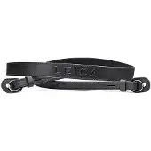 Leica 18553 sangle de transport en cuir, noir