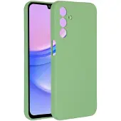 Accezz Coque Liquid Silicone Samsung Galaxy A15 (5G/4G) - Vert