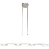 Steinhauer Lampe de bureau LED en acier inoxydable Turound