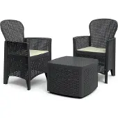 Progarden Ensemble de jardin pour 2 personnes