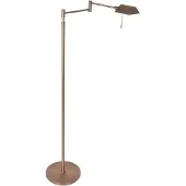 Steinhauer Lampe de lecture en bronze Retina avec LED