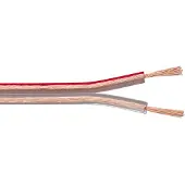 Goobay - Câble pour haut-parleur en vrac - 2.5 mm² - 100 m - transparent
