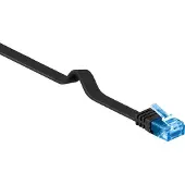 Goobay Câble réseau plat U/UTP Cat 6a -