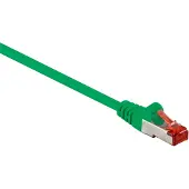 Goobay 68298 CAT 6 Câble patch, S/FTP (PiMF), vert, 50 m - LSZH sans halogène, cuivre