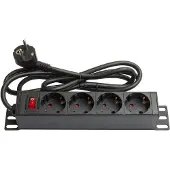 GOOD CONNECTIONS GC-N0075 Good Connections 19" PDU Steckdosenleiste 4-fach
