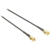 Nedis Câble d'antenne SMA mâle SMA mâle Plaqué or 50 ohms Blindage unique 5.00 m (Câble d'antenne)