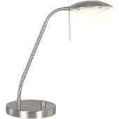 Mexlite - lampe de table - Eloi - acier - verre métal - Ø 17cm - LED - 1315ST