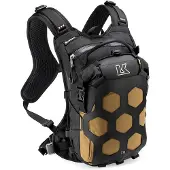 Kriega Trail 9, sac à dos étanche ,Noir/Marron ,9 l