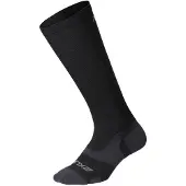 2XU Run Socks Noir EU 42-46 / 36-40 cm Homme