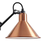 DCW éditions Gras n°411 Lampadaire Copper | White | Conical
