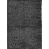 vidaXL Tapis IZA poils courts style scandinave anthracite 200x280 cm