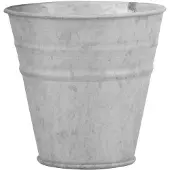 Esschert Design Vieux zinc Pot de fleurs 14 cm ; OZ51
