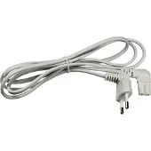 As Schwabe Câble d' pour petits appareils 3 m (3 m), Câble d'alimentation, Blanc