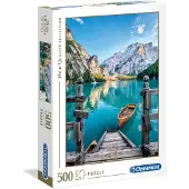 Clementoni CLE.puzzle 500 Lac des Braies 35039