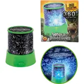 Toi-Toys Lampe de projection à 360 degrés pour dinosaures avec trois modes d'éclairage différents