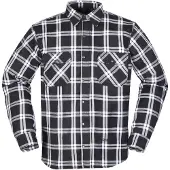 Modeka Colden Motoshirt Black White Taille M