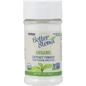 Now , BetterStevia, Poudre d'Extrait Biologique, 1 oz (28 g)