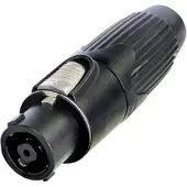 Neutrik Cable Connector, noir, 8 pôles, Connecteur audio, Noir