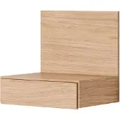 New Works Tana Table de Nuit Murale Oak