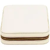 Friedrich23 Boîte à bijoux - Friedrich23 - 26113-1 - Crème - 12 Compartiments - Pochette de voyage