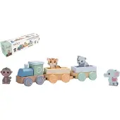 Jouéco Houten Trein Wilde Dieren