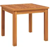 vidaXL Table basse 40x40x36 cm en bois massif d'acacia