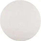 vidaXL Tapis IZA poils courts style scandinave crème Ø 120 cm