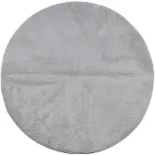 vidaXL Tapis IZA poils courts style scandinave gris Ø 120 cm