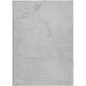 vidaXL Tapis IZA poils courts style scandinave gris 240x340 cm
