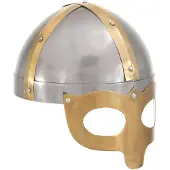 vidaXL Casque de viking de réplique antique pour GN Argenté Acier