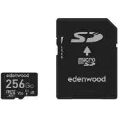 EDENWOOD Carte Micro Sd 256go + Adaptateur