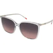 HUGO Lunettes de Soleil HG 1275/S Kb7 - Noir - Aviator - Protection 3 - Femme