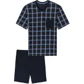Schiesser Pyjama Schiesser Homme 181161 Nightblue-Taille 52
