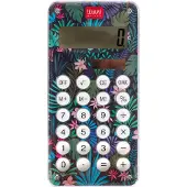 Legami - Calculatrice de poche - panneau solaire, pile - flore