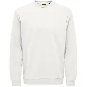 Only & Sons Sweat-shirt 'ONSConnor' blanc cassé