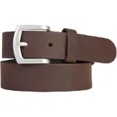 Petrol Industries Ceinture marron / argent