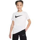 Nike Dri Fit Park Short Sleeve T-shirt Blanc 8-9 Years Garçon