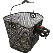 Dresco - Panier à vélo - Noir