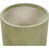 Beliani Cache-Pot D 37 Cm Vert Olive Daria
